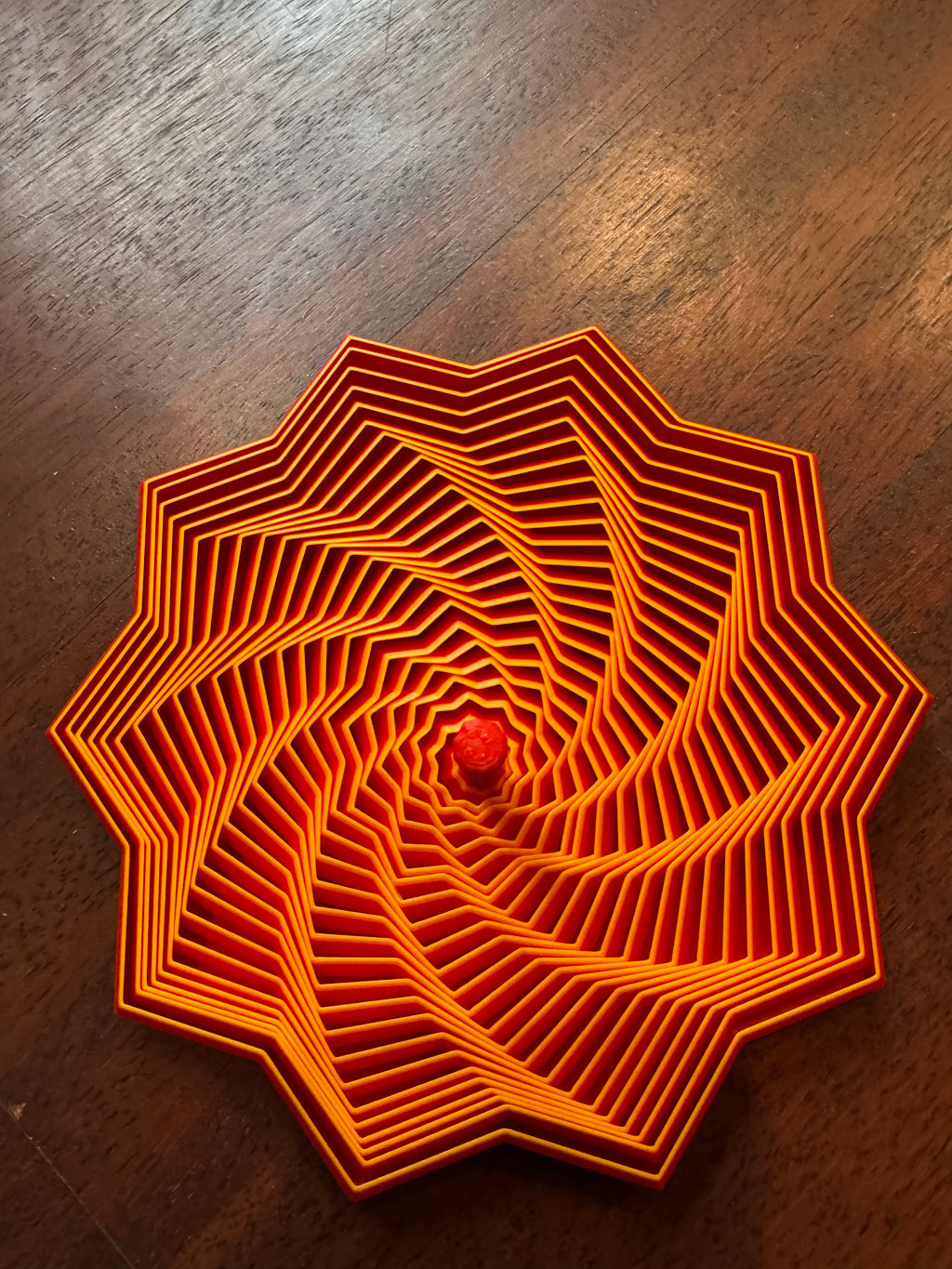 Mesmerizing Spiral Fidget Spinner - 3D Printed Desk Toy