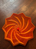 Mesmerizing Spiral Fidget Spinner - 3D Printed Desk Toy