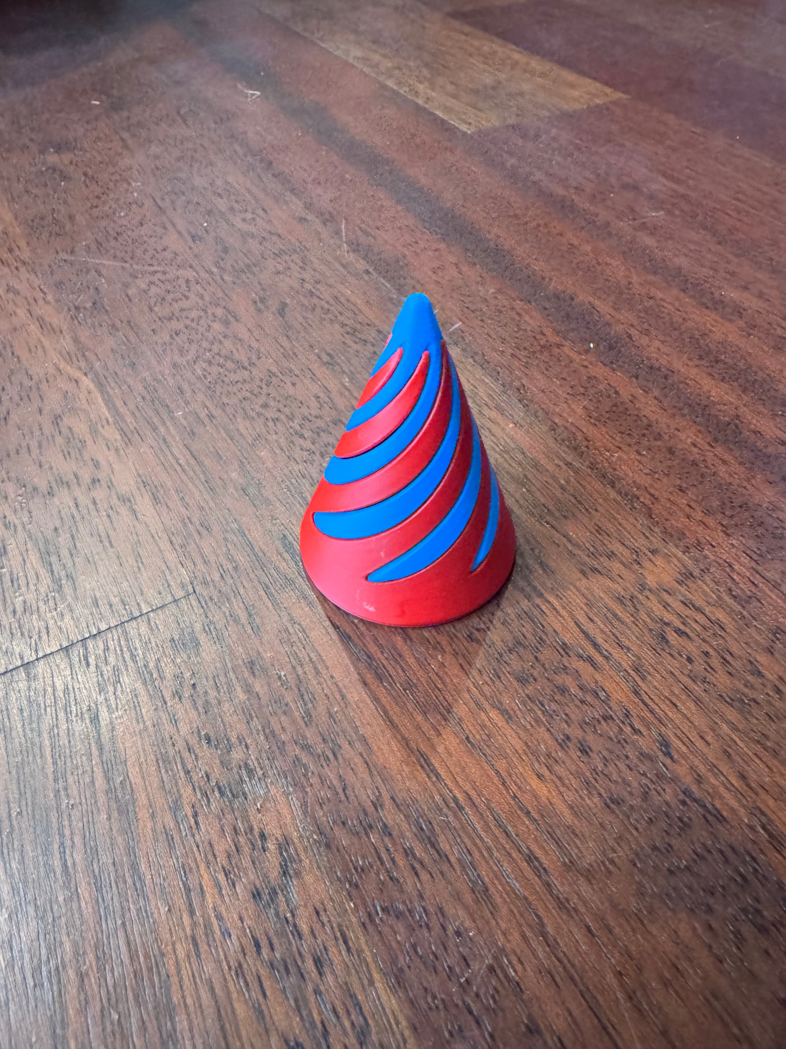 Blue & Red Fidget Spinner